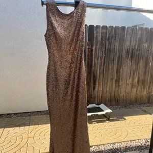 Lulu's Gold Dress